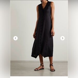 Doen Allene linen midi dress